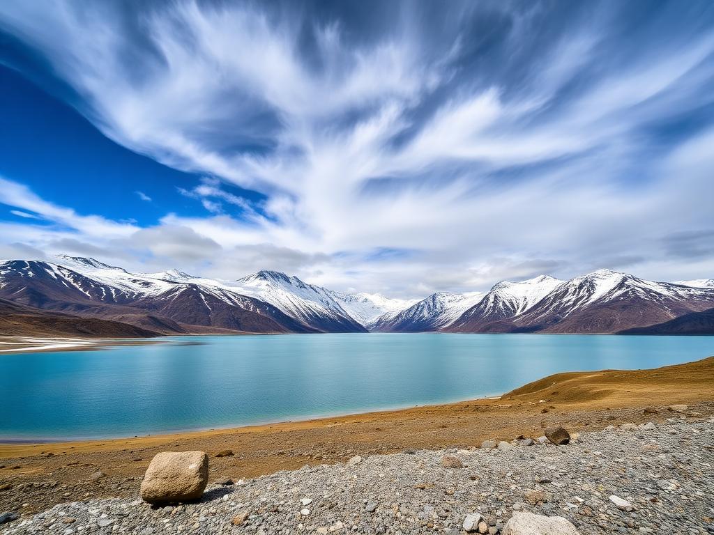 High-altitude lakes of North Sikkim